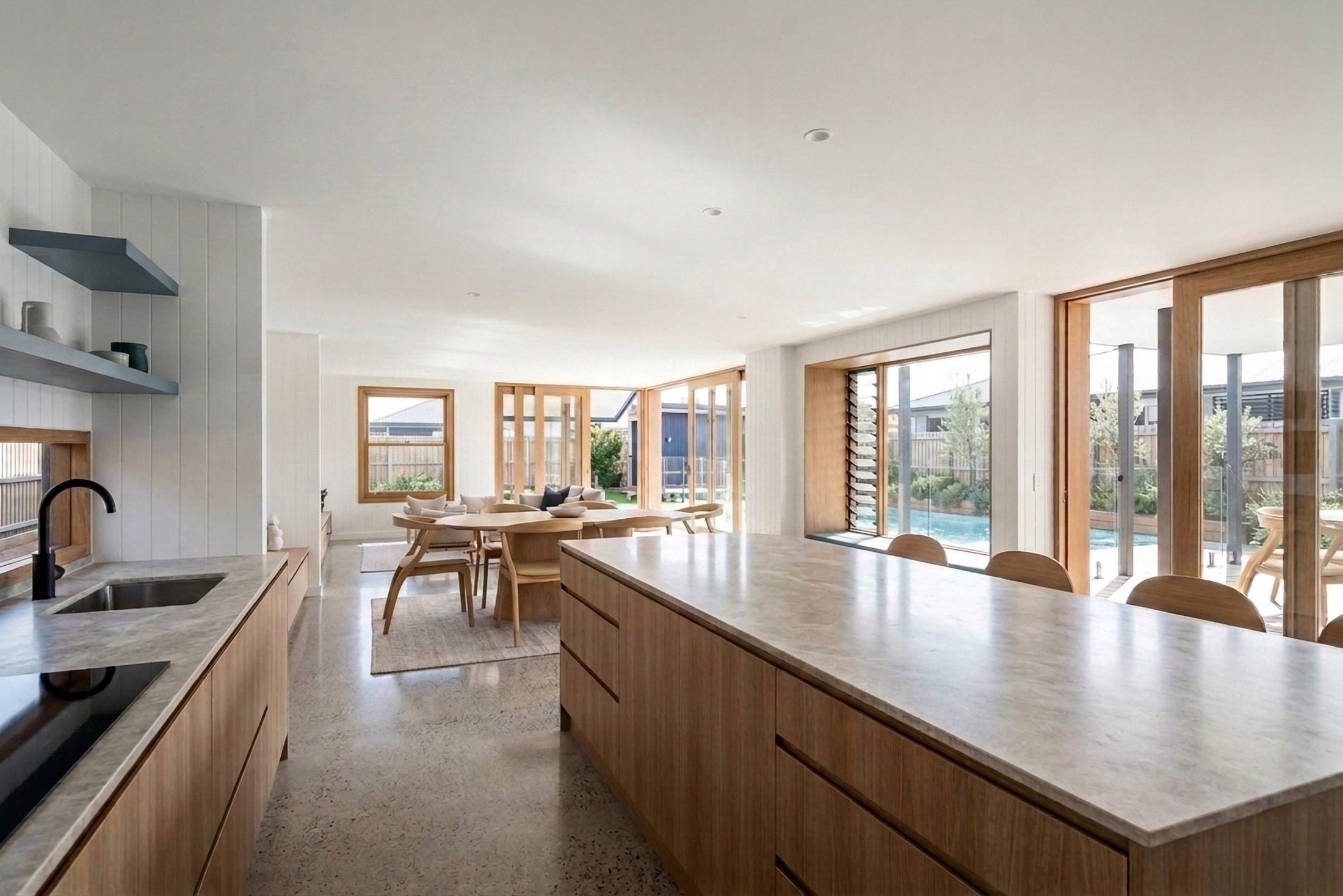 Kitchen and dining