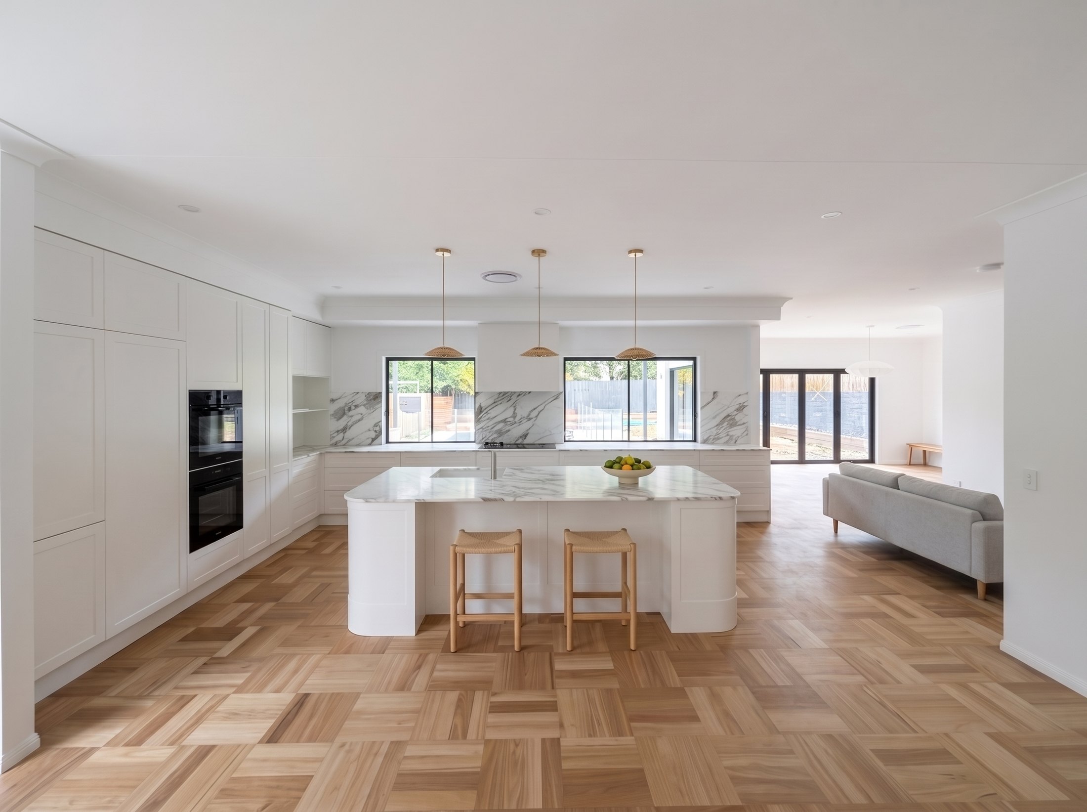 Kitchen from the dining room